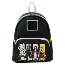 Demon Slayer - Heroes Group 10 inch Faux Leather Mini Backpack