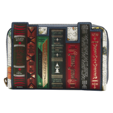 Fantastic Beasts 3: The Secrets of Dumbledore - Magical Books 4 inch Faux Leather Zip-Around Wallet