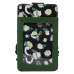 Harry Potter - Slytherin House Floral Tattoo 5 Inch Faux Leather Card Holder