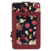 Harry Potter - Gryffindor House Floral Tattoo 5 Inch Faux Leather Card Holder