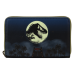Jurassic Park - Dino Moon 30th Anniversary Glow in the Dark 4 inch Zip-Around Wallet