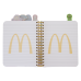 McDonald's - McDonaldland 8 inch Spiral Tab Journal