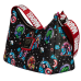 Marvel - Avengers Floral Tattoo 6 inch Faux Leather Shoulder Bag with Coin Bag Strap
