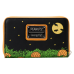 Peanuts - Great Pumpkin Snoopy Glow in the Dark 4 inch Faux Leather Zip-Around Wallet