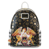 Queen - Crest Logo 10 Inch Faux Leather Mini Backpack