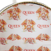 Queen - Crest Logo 10 Inch Faux Leather Mini Backpack
