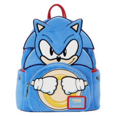Sonic the Hedgehog - Classic Plush Cosplay 10 inch Faux Leather Mini Backpack