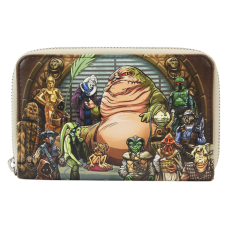 Star Wars - Return of the Jedi 40th Anniversary Jabba’s Palace 4 inch Faux Leather Zip-Around Wallet