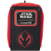 Star Wars - Phantom Menace 25th Anniversary Darth Maul Glow in the Dark 4 Inch Faux Leather Accordion Wallet
