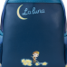 La Luna - Moon Glow in the Dark Light Up 10 Inch Faux Leather Mini Backpack