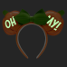 Disney - Minnie Mouse Pumpkin Glow in the Dark Faux Leather Headband
