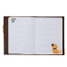 Up - 15th Anniversary Dug Plush 8 Inch Faux Leather Journal