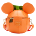 Disney - Minnie Mouse Pumpkin Glow in the Dark 7 inch Faux Leather Crossbody Bag