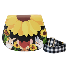 Bambi (1942) - Sunflower Friends 8 Inch Faux Leather Crossbody Bag