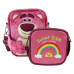 Toy Story - Lotso Plush Cosplay 8 Inch Faux Leather Crossbuddy Bag