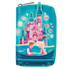 Disney Princess - Tangled Castle 6 inch Faux Leather Zip-Around Wallet