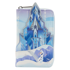 Disney Princess - Frozen Castle 4 inch Faux Leather Zip-Around Wallet