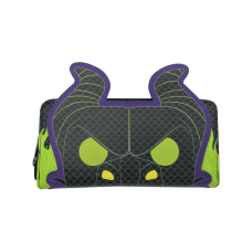 Sleeping Beauty (1959) - Pop! Maleficent Dragon Cosplay 4 inch Faux Leather Zip-Around Wallet
