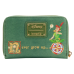 Peter Pan (1953) - Book 4 inch Faux Leather Zip-Around Wallet