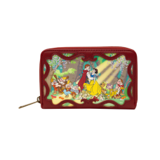 Disney Princess - Snow White Stories 4 inch Faux Leather Zip-Around Wallet