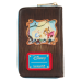 Pinocchio (1940) - Book 4 inch Faux Leather Zip-Around Wallet