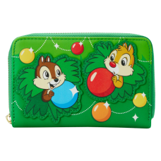 Disney - Chip ’n’ Dale Ornaments 4 inch Faux Leather Zip-Around Wallet