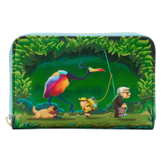 Up - Jungle Stroll 4 inch Faux Leather Zip-Around Wallet