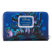 The Little Mermaid (1989) - Ursula Lair Glow in the Dark 4 inch Faux Leather Zip-Around Wallet