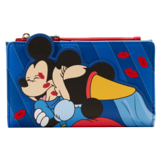 Disney - Brave Little Tailor Mickey & Minnie 4 inch Faux Leather Flap Wallet