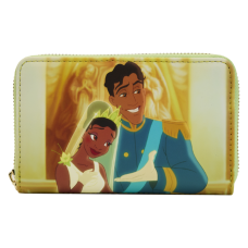 The Princess and the Frog - Scenes 4 inch Faux Leather Zip-Around Wallet