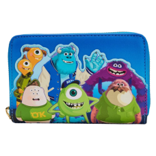Monsters University - Scare Games 4 inch Faux Leather Zip-Around Wallet