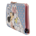 Disney - Minnie Pastel Polka Dot 4 inch Faux Leather Flap Wallet