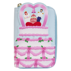 The Little Mermaid (1989) - Wedding Cake 4 inch Faux Leather Zip-Around Wallet