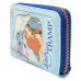 Lady and the Tramp (1955) - Book 4 inch Faux Leather Zip-Around Wallet