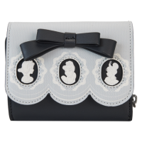 Disney Princess - Cameo Porcelain Portraits 4 inch Faux Leather Zip-Around Wallet