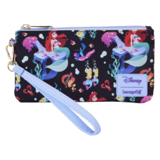 The Little Mermaid (1989) - 35th Anniversary Life is the Bubbles 4 Inch Nylon Wristlet Wallet