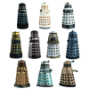 Doctor Who (TV) - Parliament Set 1 (Dalek Figurine Set)
