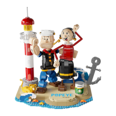 Popeye - Popeye w/Olive Buildable Figure Set (1209pcs)