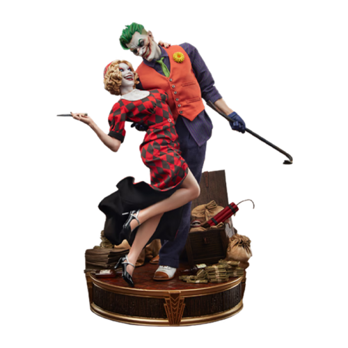 DC Comics - The Joker & Harley Quinn (Lawless Love) 1/5th Scale Diorama Statue