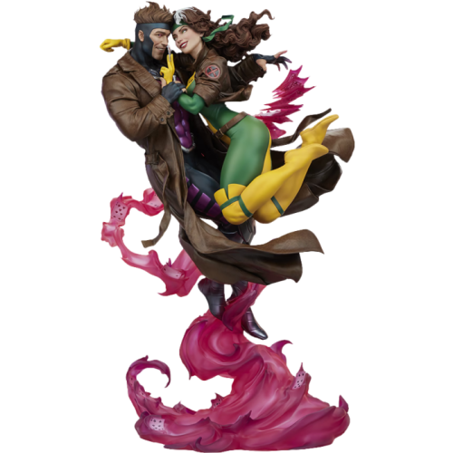 X-Men - Rogue & Gambit 18 Inch Statue