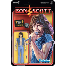 AC/DC - Bon Scott ReAction 3.75 Inch Action Figure