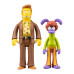 The Simpsons - Troy McClure in Fuzzy Bunny’s Guide to You-Know-What ReAction 3.75 Inch Action Figure 2-Pack