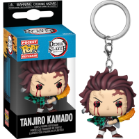 Demon Slayer - Tanjiro Kamado (Sun Breathing) Pop! Pocket Keychain