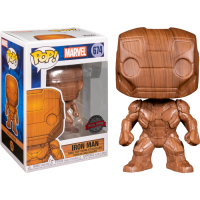 Marvel Comics - Iron Man Wood Deco Pop! Vinyl Figure 