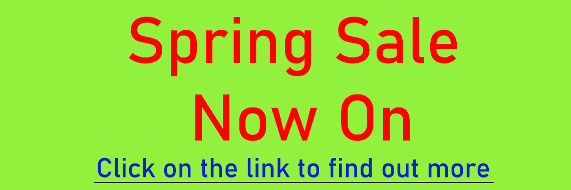 Spring Sale 