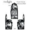 Twilight - Calendar Wooden Edward and Bella