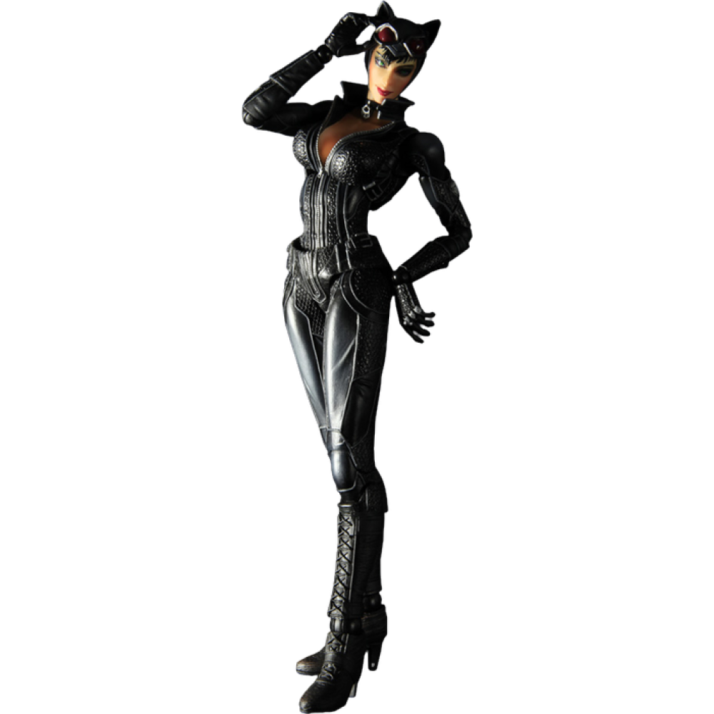 Batman - Arkham City - Catwoman Play Arts  Action Figure